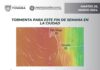 Tormenta para este fin de semana en la Ciudad