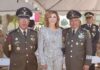 Da bienvenida gobernadora Marina del Pilar a nuevo comandante interino de la segunda Región Militar José Roberto Flores
