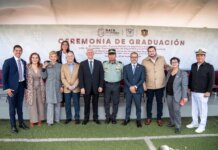 Asiste Ismael Burgueño a la Ceremonia de Graduación de nuevos elementos policiacos