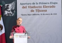 Con mañanera, obras y encuentros ciudadanos, Sheinbaum inicia 2026 en Baja California