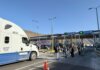 Maestros de la CNTE liberan caseta Tijuana-Tecate; exigen abrogación de la Ley del ISSSTE